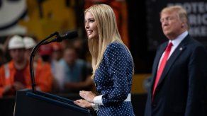 Trump dice que su hija Ivanka sería dinamita en la ONU pero ella lo descarta