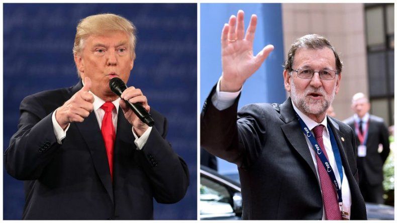 Rajoy y Trump se comprometen a preservar relación bilateral y transatlántica