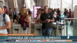 Transporte en medio de cierres de vía