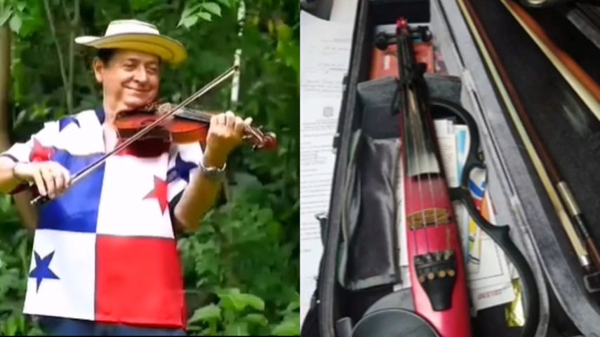 Aparece violín del músico Colaquito Cortez que había sido hurtado