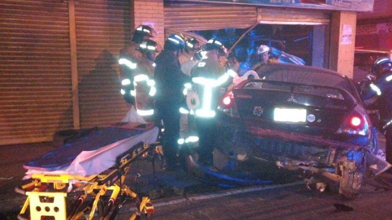 Persecución policial deja un muerto y tres heridos en Avenida B