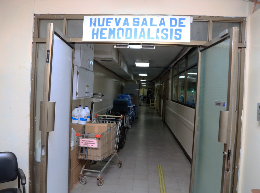 Hospital Santo Tomás contará con una amplia sala de hemodiálisis.