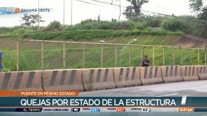 Puente Perurena se ha convertido en una trampa de muerte
