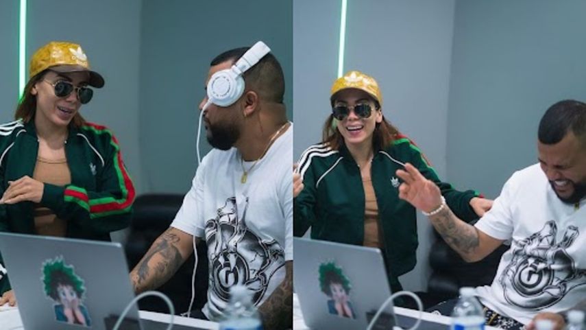 Anitta y Dimelo Flow.