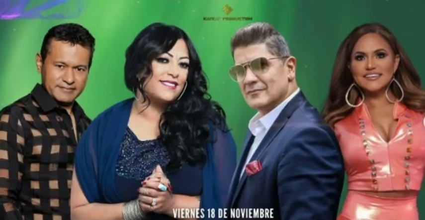 Anuncio del concierto de la India en Panamá. Sammy y Sandra Sandoval, abrirán el show