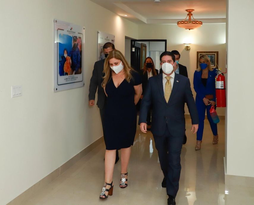 Carmen Vergara y Federico Alfaro.