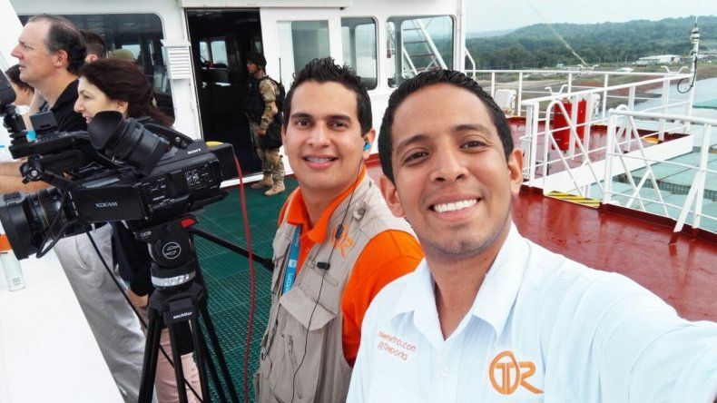 Cobertura exclusiva de TReporta desde el canal ampliado