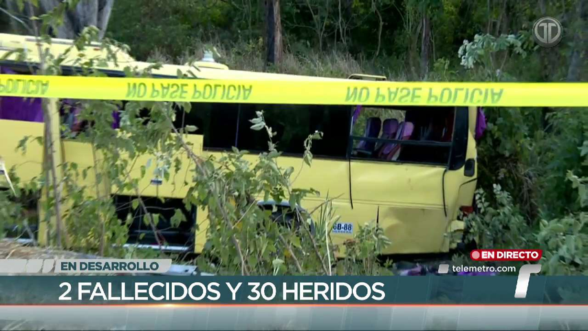 Se confirma la muerte de dos personas en el accidente vehicular en Loma Campana.