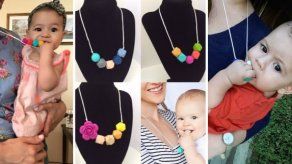 Collares para las mamás que alivian al bebé en proceso de dentición