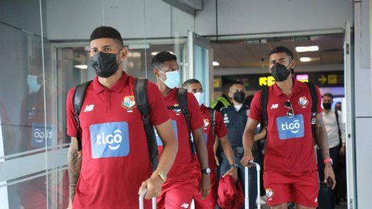 Selección de Panamá llegó al país para seguir con la Octagonal camino a Qatar 2022