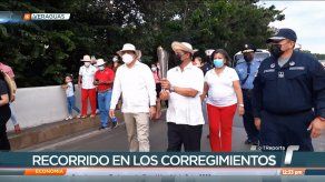 Se realiza recorrido de la Antorcha del Bicentenario en Veraguas