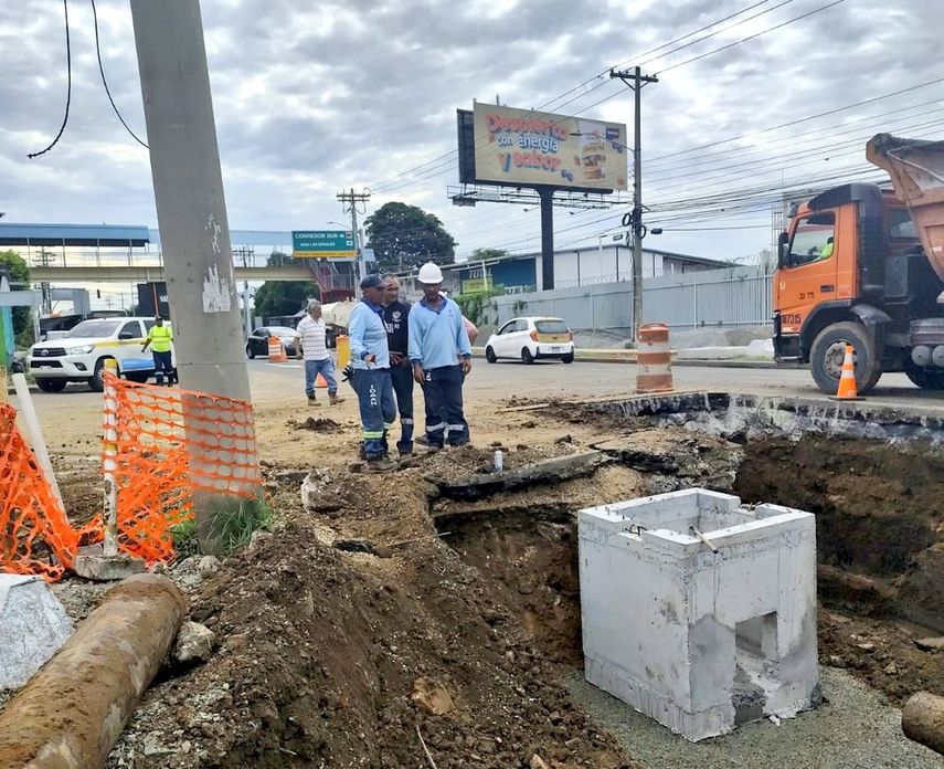 Trabajos de IDAAN en San Cristóbal para optimizar acueducto de Juan Díaz