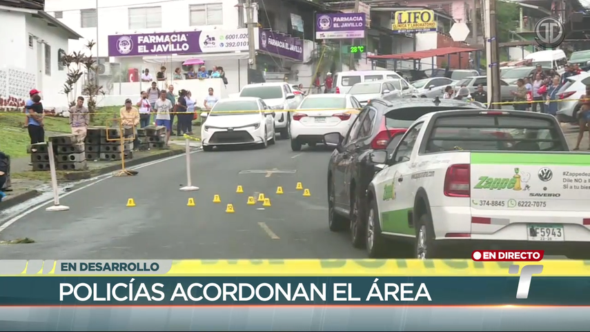 Un hombre fallece tras recibir varios disparos en la vía pública en Paraíso.