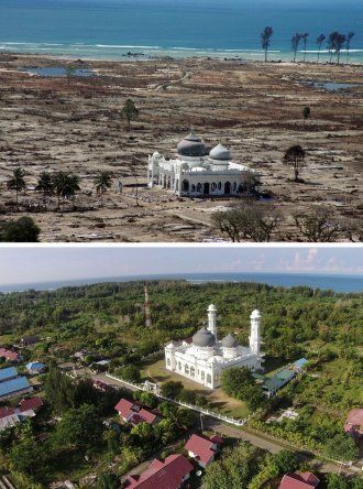 India: antes y después del tsunami del 2004