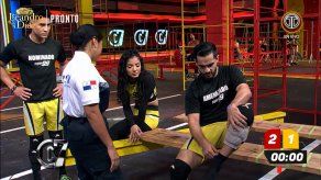 Calle 7 Panamá: Fukencio no logra culminar la prueba de equipos.