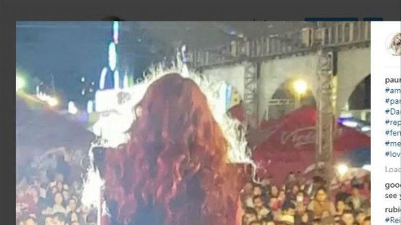 Paulina Rubio dedica su último concierto a víctimas del terremoto de México