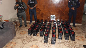 Policía Nacional, presunta droga incautada Policía Nacional, presunta droga incautada