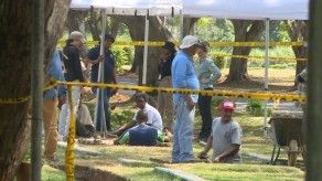 Exhumación de víctimas de la invasión cumple su cuarta semana