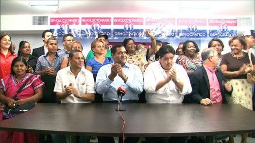 Florez, Pitty, Villaláz y Cáceres presentan sus postulaciones al CEN