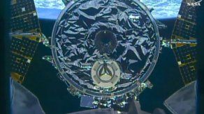 La cápsula Cygnus llega a la Estación Espacial Internacional