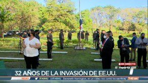 Recuerdan a los caídos y conmemoran 32 años de la invasión