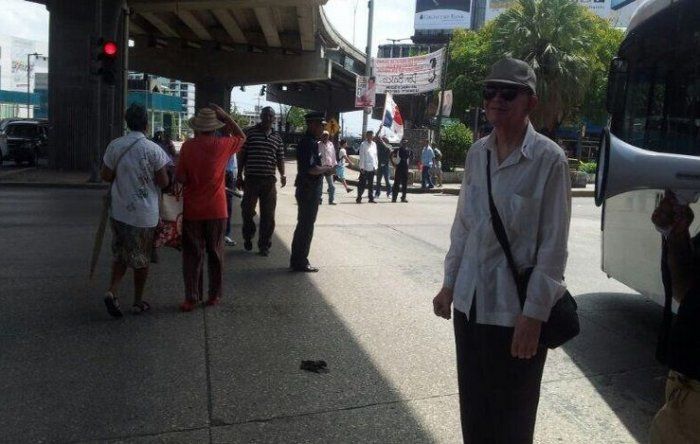 Jubilados independientes protestaron en la 5 de mayo