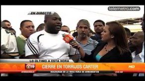 Usuarios de ruta Torrijos Carter cierran vía por cobro de B/.0.50