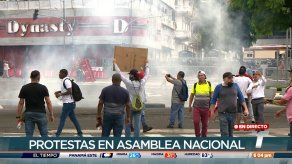 Protestan contra contrato minero