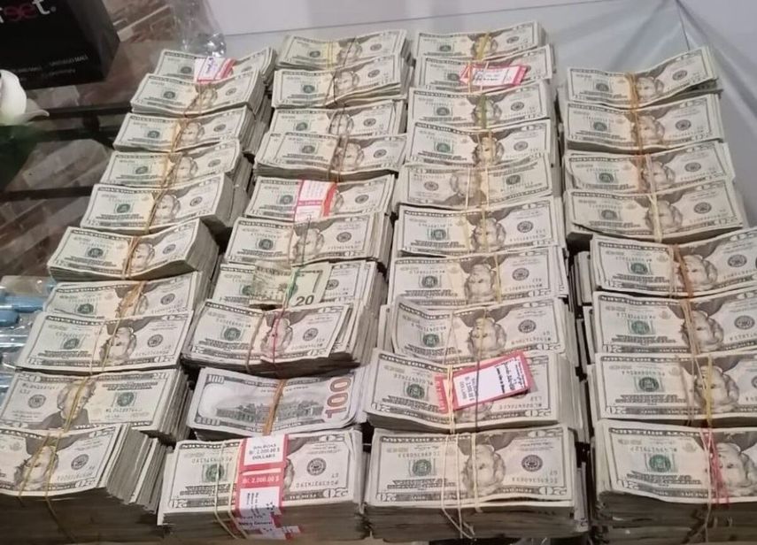El dinero fue encontrado en una residencia ubicada en Praderas del Campo