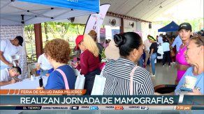 Realizaron feria de salud para mujeres en el domo del Parque Omar