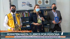RPC Radio realiza donación de libros a bibliometro de El Metro de Panamá