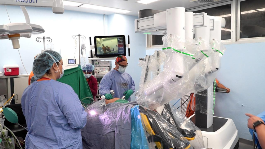ION realizó con éxito su segunda cirugía utilizando el sistema robótico Da Vinci Xi.