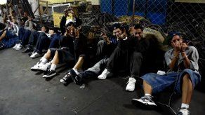 Tres pandilleros heridos en ataque en cárcel de tribunales