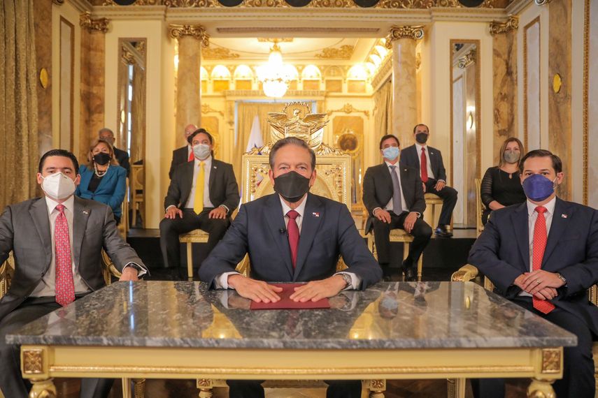 Presidente Cortizo detalla el destino de los ingresos mínimos anuales por la extracción de cobre de Minera Panamá.&nbsp;