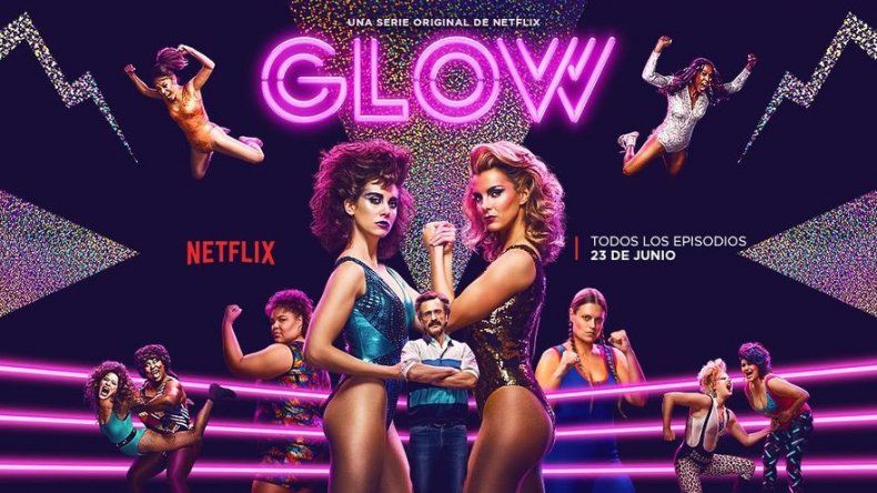 Llega Glow, la serie más novedosa de Netflix sobre la lucha libre femenina