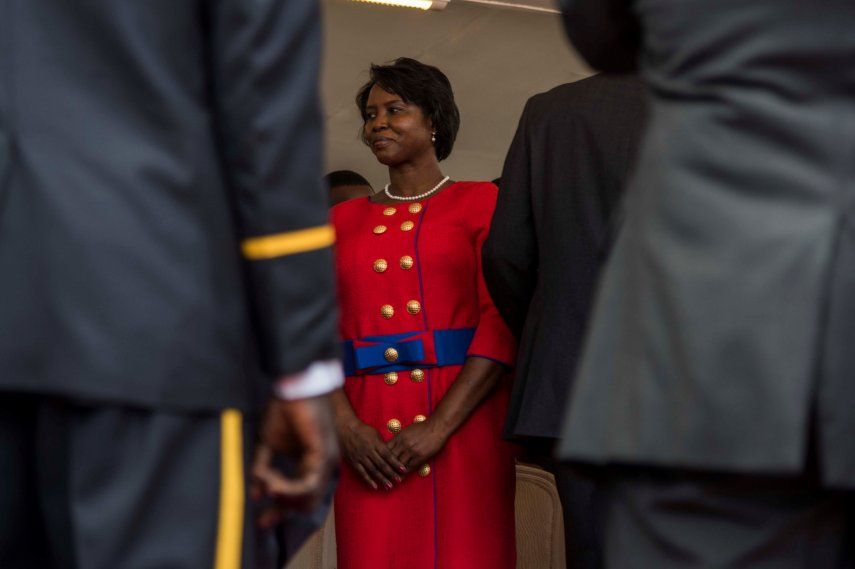 La primera dama de Haiti Martine Moise.