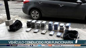 Aprehenden a una mujer con 45 paquetes de droga en un auto en Colón