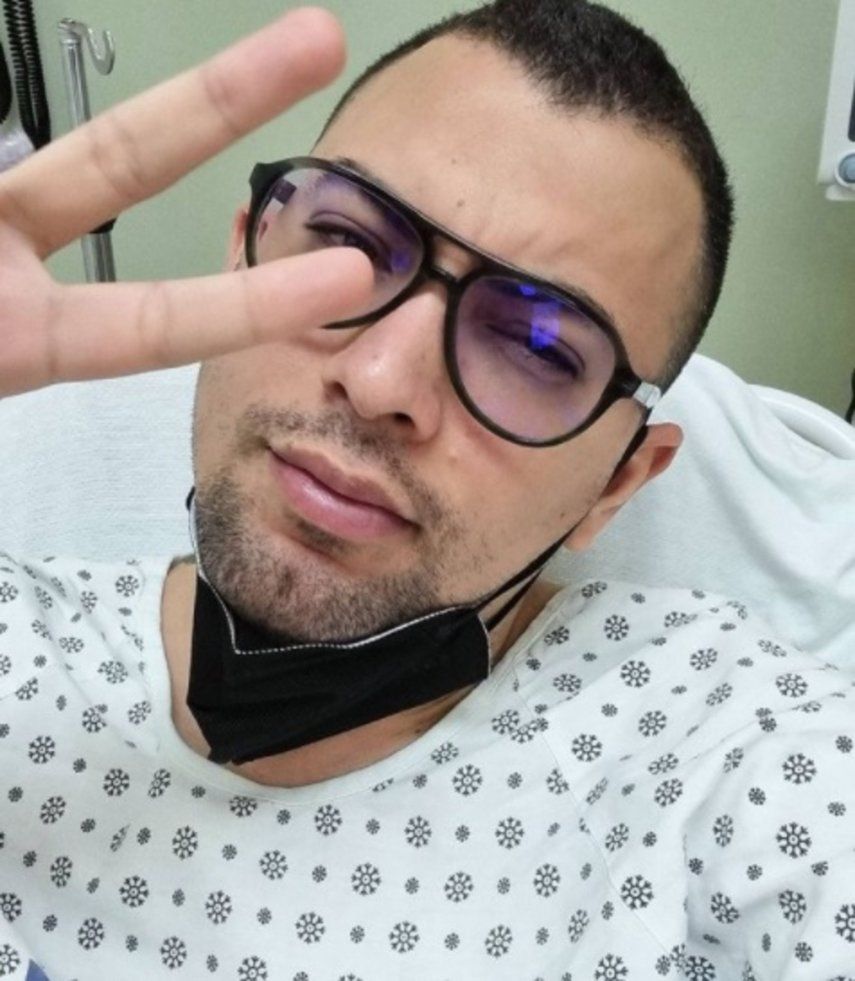 Jav Jurado sufrió una parálisis facial, se encuentra estable