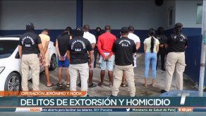 Desmantelan red de extorsión