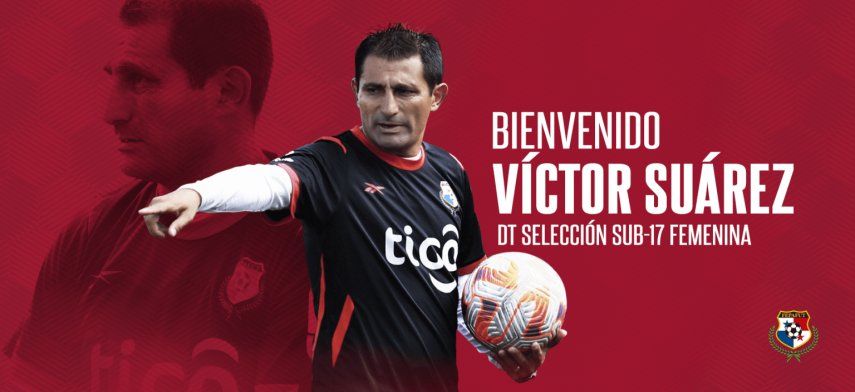 Panamá Femenina: Víctor Suárez es nuevo DT de la Sub-17