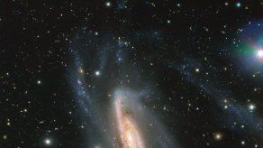 El ESO retrata una galaxia espiral de la constelación de la taza