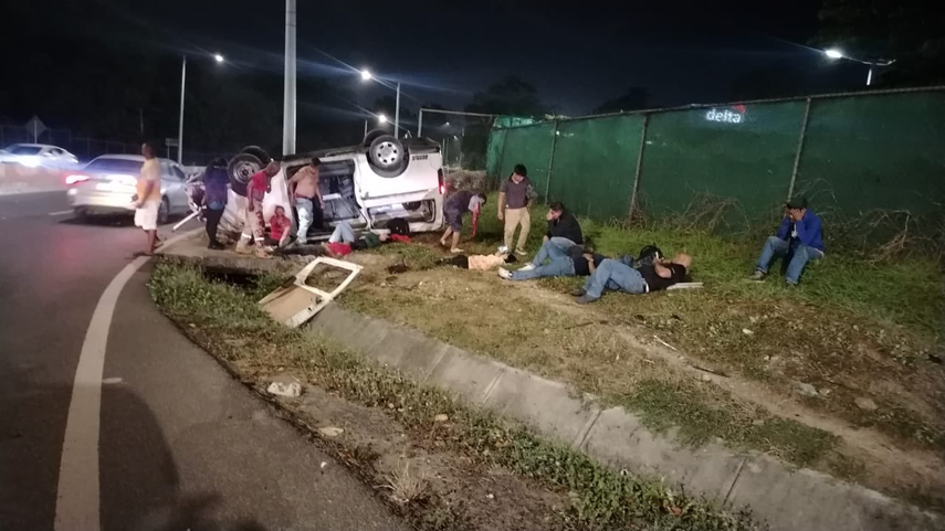 Accidente en la 24 de Diciembre