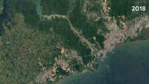 Actualización de Google Earth Timelapse incluye visualización del Canal de Panamá y el Volcán Barú