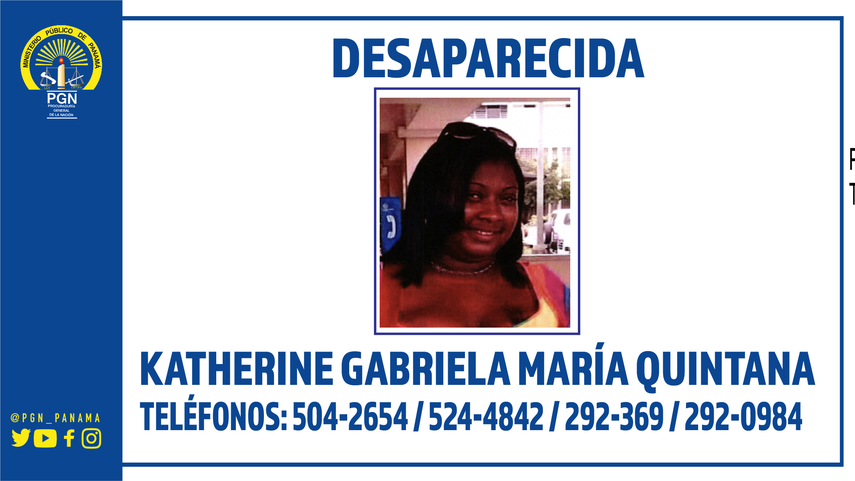 Mujeres reportadas como desaparecidas en Panamá&nbsp;