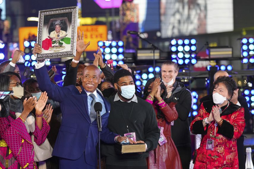 Eric Adams es el nuevo alcalde de la Ciudad de Nueva York