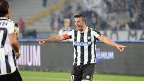 Italia: Udinese gana al Genoa con gol de Di Natale