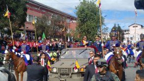 Comienza la ceremonia de traspaso de mando en Ecuador