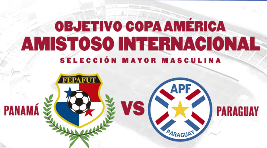 Selección de Panamá disputará amistoso de preparación ante Paraguay