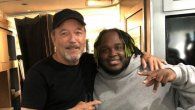 Rubén Blades junto a Sech Rubén Blades junto a Sech