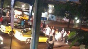 Realizan cierre de calle frente al Complejo Hospitalario